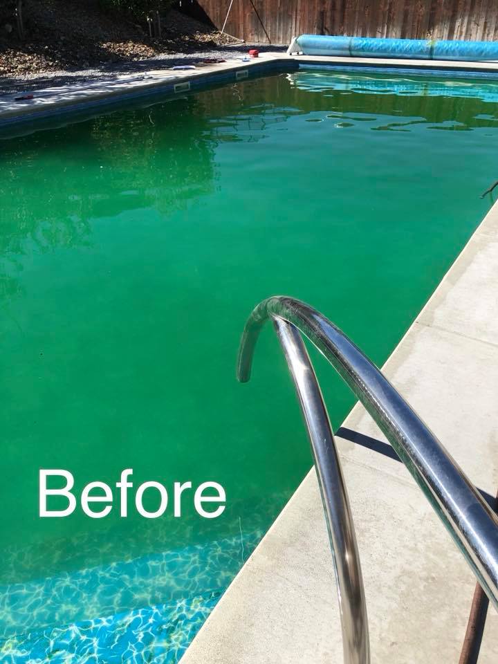 Pool before professional service